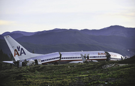 US plane overshoots Jamaica runway, dozens hurt