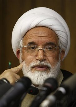 Website: Iranian opposition leader's car shot at