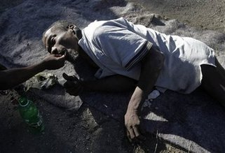 Elderly and abandoned, 85 Haitians await death