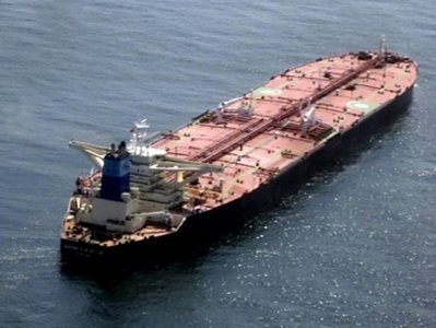 Somali pirates free oil tanker after record ransom
