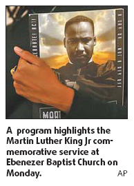 King legacy honored, debated on birthday