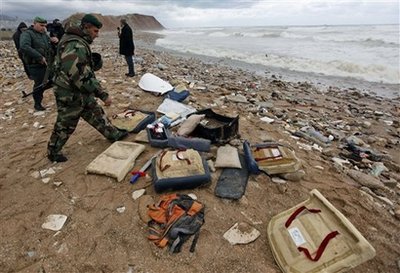 Witnesses: Plane tumbled out of sky off Lebanon