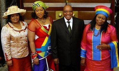 South African president acknowledges love child