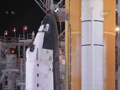 Space shuttle Endeavour ready for launch