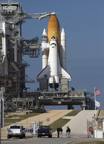 Space shuttle Endeavour ready for launch