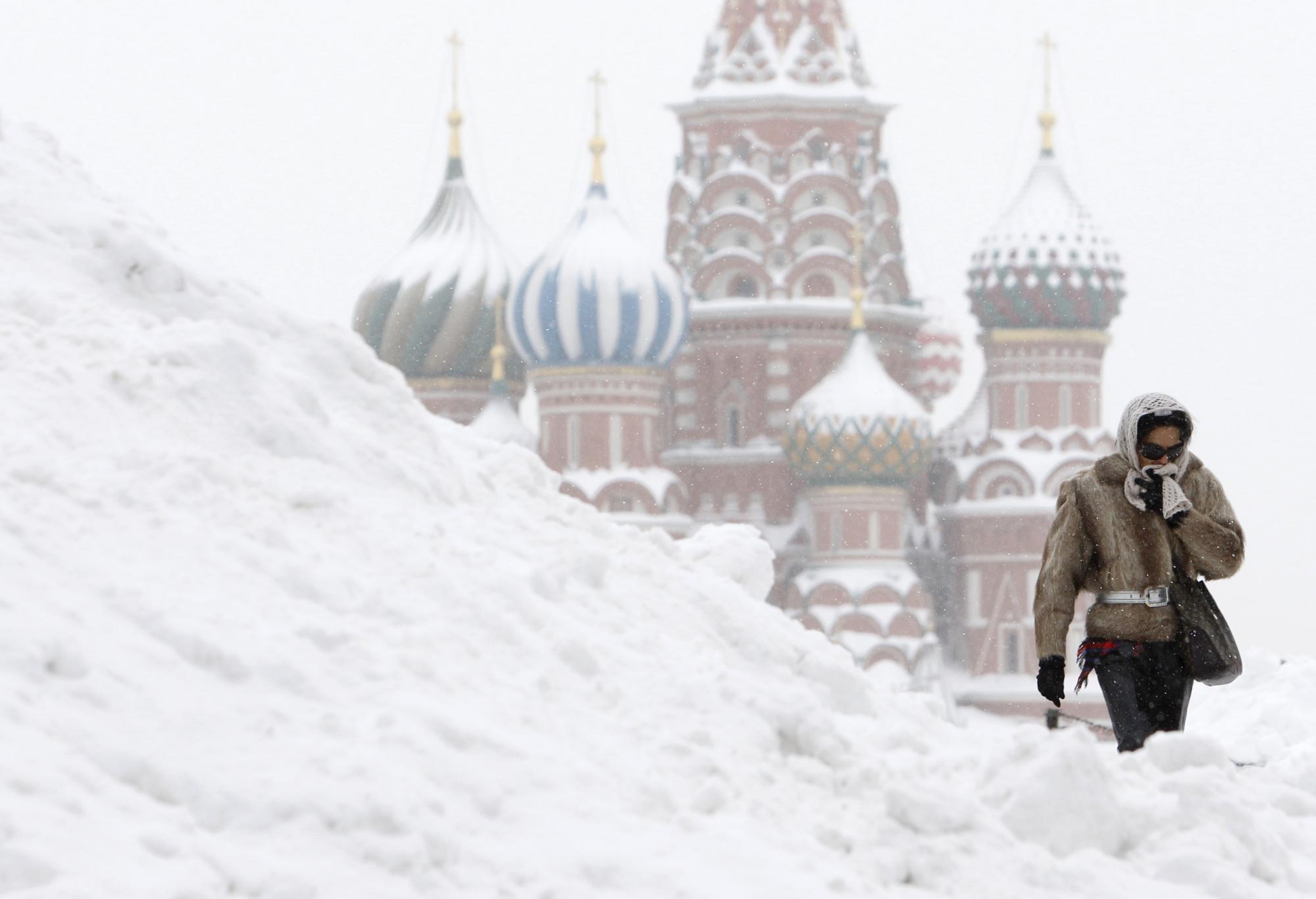 Moscow sees notable snow