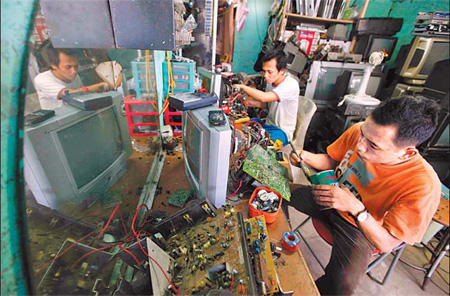 Volume of computer waste leaps in developing world