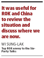 Effort to restart talks 'constructive'