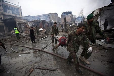 At least 12 killed in attack in Kabul