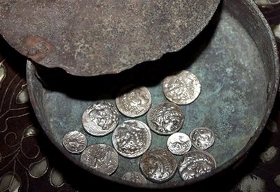 Coins from Alexander the Great found in Syria