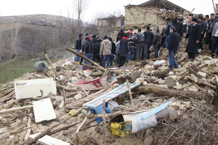 Earthquake hits eastern Turkey; at least 57 dead