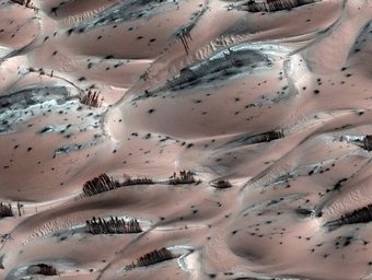 Nine spectacles on Mars
