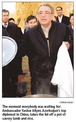 A little fire can inspire people at New Year's