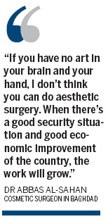 Botox in Baghdad? Iraqis go for a little nip, tuck