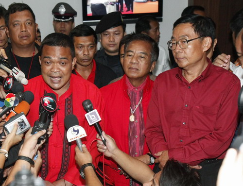 Red shirts not to hold anymore talks with gov't: core leader