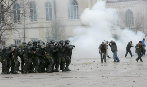Kyrgyz opposition says it has taken power