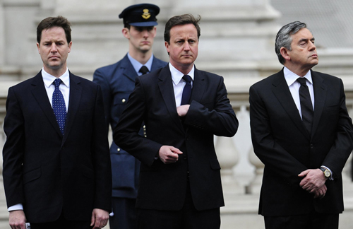 UK opposition parties seek deal to form government