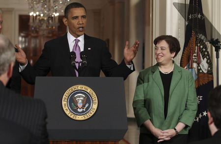 Elena Kagan chosen by Obama for Supreme Court