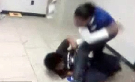 Texas teacher filmed beating pupil; family sues