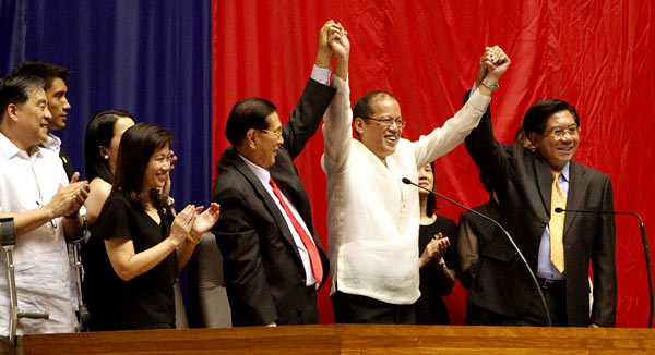Aquino proclaimed Philippines' next President