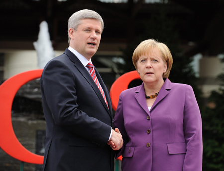 World leaders gather in Toronto for G8 Summit