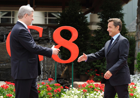 World leaders gather in Toronto for G8 Summit