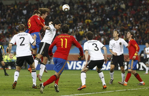 Spain beats Germany 1-0 to reach World Cup final