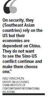 US puts on display of military ties with Vietnam