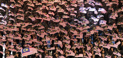 Malaysians celebrates National Day