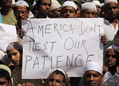 Religious tension marks 9/11 anniversary