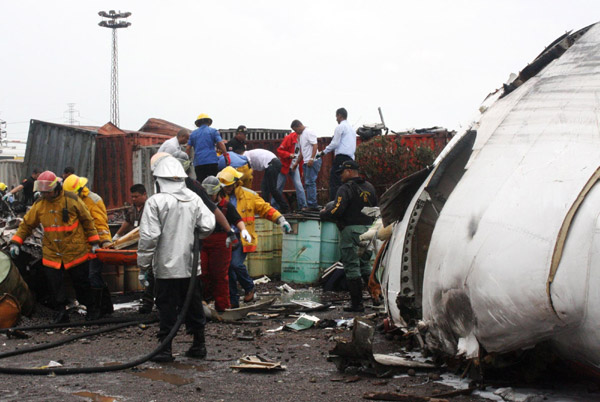 14 dead, 33 injured in Venezuela plane crash