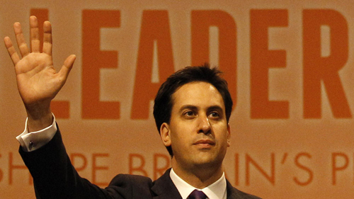 Britain's Labor party elects Ed Miliband as new leader