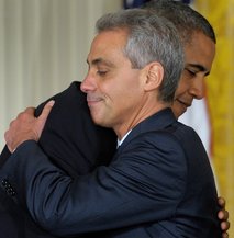Rahm's gone: New day, new tone for the White House