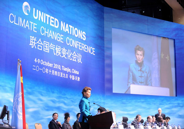 UN climate change talks open in Tianjin