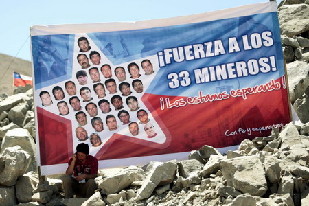 Escape shaft nearly reaches Chilean miners