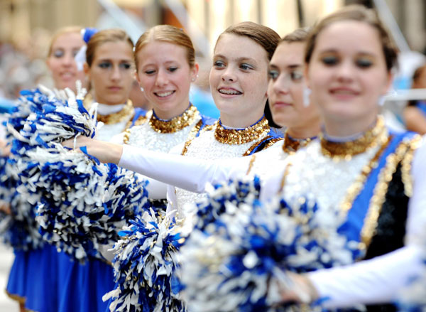 New York City holds Columbus Day Parade