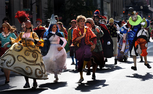 New York City holds Columbus Day Parade