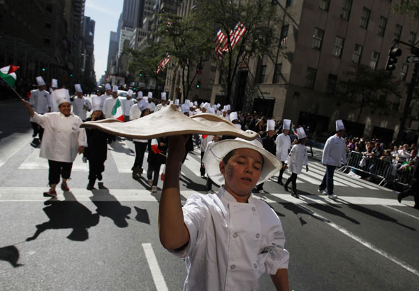 New York City holds Columbus Day Parade