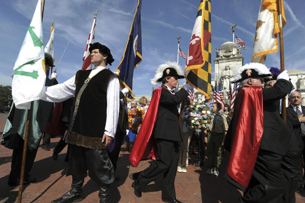 New York City holds Columbus Day Parade