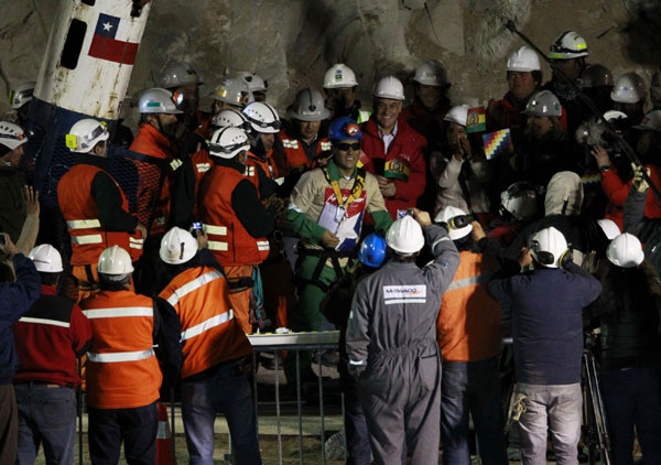 4th man rescued from Chilean mine