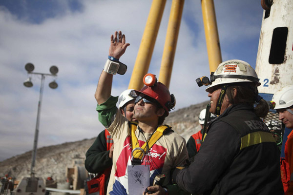 13th trapped Chilean miner brought to surface