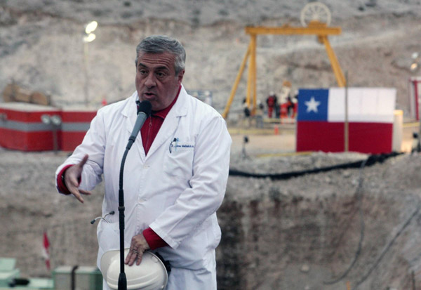 13th trapped Chilean miner brought to surface