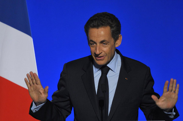 France's Sarkozy: We'll crack down on protests