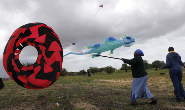 Flying high at kite festival