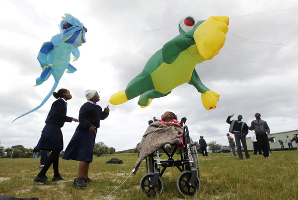 Flying high at kite festival