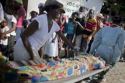 Cholera epidemic spreads in Haiti; Nearly 200 dead