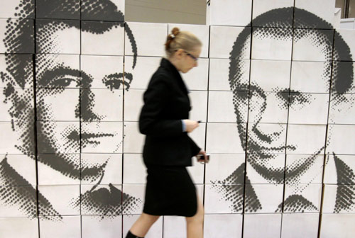 Poll: Medvedev almost as popular as Putin