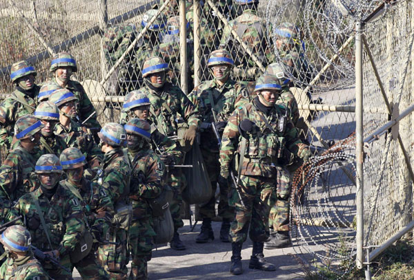 Wishes made in demilitarised zone in ROK