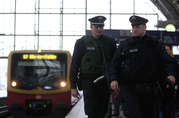 Germany: Namibia suspicious package security test