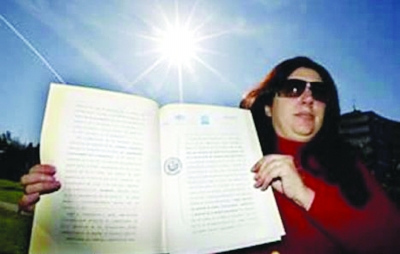 Spanish woman claims ownership of the Sun